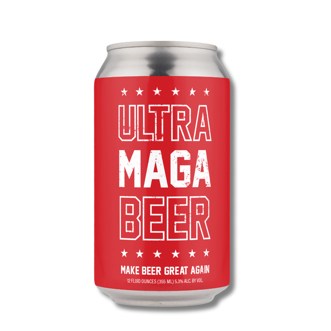 "ULTRA MAGA" All-American Beer